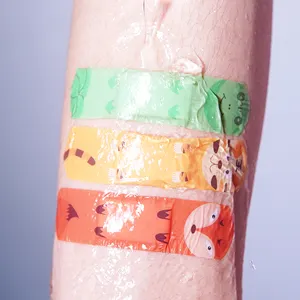 Customization Adhesive Disposable Non-woven Band-aid Round Medical Adhesive Wound Plaster