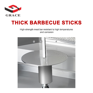 Grace Commercial Gas Vertical <span class=keywords><strong>Kebab</strong></span> Shawarma <span class=keywords><strong>Gril</strong></span> BBQ Machine Doner <span class=keywords><strong>Kebab</strong></span> Machine avec 4 Brûleurs - Product Image 3