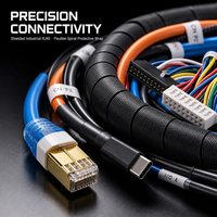 Harnais de câblage multi-branche personnalisé BeiXing OEM, âme en cuivre, PVC/PTFE, indice de protection IP67 pour la robotique industrielle, l'automatisation et les appareils électroménagers