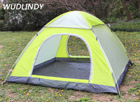 Daiwuddy-tente de Camping automatique secondes, tente familiale légère, avec Protection contre les UV, coupe-vent, Pop Up instantanée, pour 3 à 4 personnes