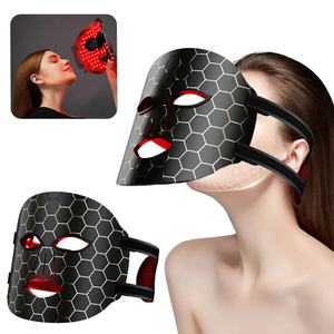 Masque facial LED intelligent avec connectivité Bluetooth, contrôle par application, éclairage professionnel rouge pour des programmes de photothérapie personnalisés - Product Image 3
