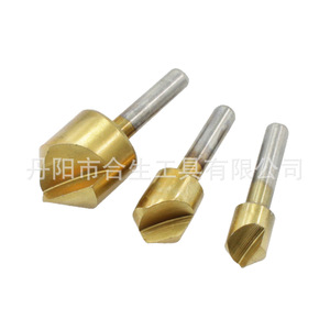 Juego de herramientas para biselado, brocas de corte de acero al carbono de 6, 10, 13, 16, 19 mm para trabajar la madera - Product Image 4