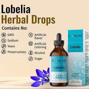 สารสกัดจากโลเบเลียแบบหยด ผลิตภัณฑ์เสริมอาหารสำหรับผู้ใหญ่ วิตามิน 99%  แบบน้ำ  รับผลิตภายใต้แบรนด์ของลูกค้า (OEM)  ผลิตภัณฑ์ธรรมชาติและออร์แกนิก - Product Image 2