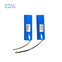 تخصيص 18650 2s ليثيوم ليثيوم أيون بطارية قابلة للشحن حزمة 7.4v 2000mah/2200mah/2600mah/5600mah