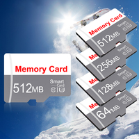 Mini carte SD Tf de classe 10 haute vitesse de pleine capacité personnalisée 4g 8g 16gb 32gb 64gb 128 gb 256mb 512mb Carte de stockage pour appareil intelligent
