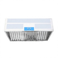 Penghisap Asap Dapur Hotel Range Hood dengan Casing Stainless Steel 201/304, Penghisap Asap Kompor untuk Dapur