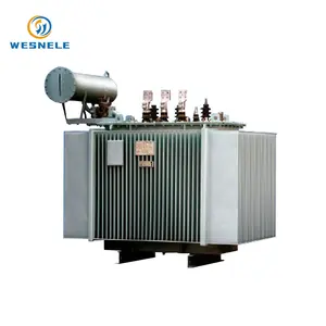 Transformador sumergido en aceite de alto voltaje de energía eléctrica trifásica de distribución de 500kva al mejor precio