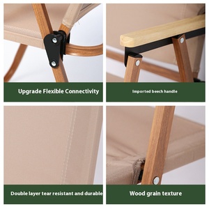 เก้าอี้พับสำหรับตั้งแคมป์ คุณภาพดี ปรับระดับได้ - Product Image 5