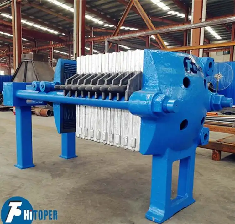 High filtration temperature cast iron filter press used for oil separation