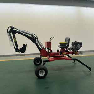 Excavatrice <span class=keywords><strong>araignée</strong></span> tractopelle remorquable avec divers accessoires au choix, utilisée pour travailler dans des espaces étroits - Product Image 1