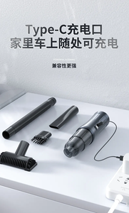 5000Pa Mới Máy Hút Bụi Không Dây Thổi Hút Công Suất Cao Đa Chức Năng Mini Không Dây Xách Tay Máy Hút Bụi Cho Xe - Product Image 5