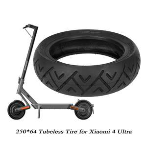 Pneu tubeless Ulip 10 pouces 250*64 pour trottinettes Mi 4 Ultra et Navee S65 NAVEE S65C – Entrepôt UE - Product Image 2