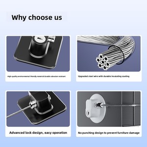 Verrou de porte de réfrigérateur en gros, Serrure de sécurité enfant pour réfrigérateurs, congélateurs, armoires de cuisine, tiroirs, fours à air et friteuses - Product Image 4