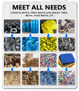 Trituradoras de Neumáticos de Doble Eje Portátiles Industriales, Máquina Trituradora Móvil para Neumáticos de Camiones Semi - Product Image 5