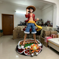 Sculpture personnalisée de grand personnage pirate en fibre de verre pour parcs à thème et projets commerciaux – Statue d'aventure moderne en PRV – Fabricant