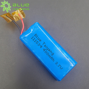 Kemasan baterai polimer litium isi ulang LP111534 3.7v 400mah paket baterai li-polimer kecil - Product Image 1