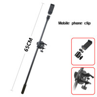 Bras de support de Microphone réglable et rotatif à 360 degrés, avec accessoire