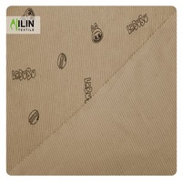 Bedruckter Cord stoff für Kleid
