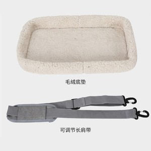 Transportadora de mascotas Baolujie, portátil, de gran capacidad, con malla, para viajes de gatos y perros, para uso en exteriores, coche y avión. - Product Image 3