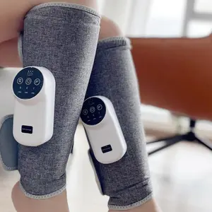 Calf Massagers Air Compression Shiatsu Foot And Calf Massager With Remote Portable Wireless Leg Calf Massager