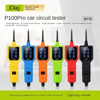 Analyseur de circuit automobile Power Probe JDiag P100 Pro, outil de diagnostic du système électrique automobile, testeur d'injecteurs pour camion, moto