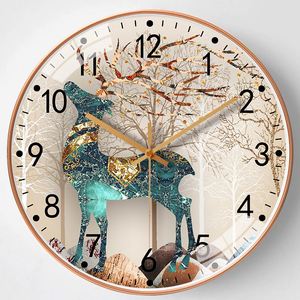 Horloge murale 3D moderne et créative de 30 cm (12 pouces) pour salon et bureau, silencieuse, simple et personnalisée - Product Image 3