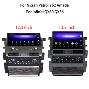 <span class=keywords><strong>6</strong></span> + 128G แอนดรอยด์ระบบนำทาง GPS รถยนต์เครื่องเล่นมัลติมีเดียสเตอริโอสำหรับ Y62 Nissan Patrol 2010-2020 - Product Image 5