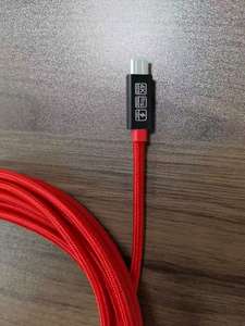 <span class=keywords><strong>5</strong></span> केबल 3.3ft, 240w फास्ट चार्जिंग, 120 जीबीपीएस बैंडविड्थ नवीनतम कोहनी डिजाइन, प्रीमियम ब्रेएडेड केबल - Product Image 4