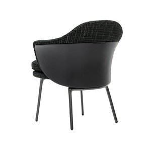 Silla de Comedor Moderna de Lujo con Brazos, Personalizable, de Tela, para Comedor, en Nuevo Diseño - Product Image 2