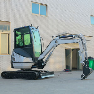 Mini-graafmachine, 360 °   Rotatie-aangedreven graafmachine zonder achterwiel, rupsgraafmachine, Kubota-motor minigraafmachine, graafmachine Hg 20 - Product Image 2