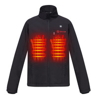 Manteau d'hiver chauffant imperméable pour hommes, vestes et vestes à bulles, bon marché, vente en gros, collection
