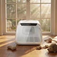 Séchoir pour animaux de compagnie en plastique ultra-silencieux, écologique et luxueux, avec 3 millions d'ions négatifs, pour utilisation en salle de bain