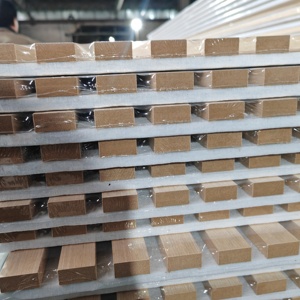 Vente en gros de <span class=keywords><strong>bois</strong></span> acoustique tendance, facile à installer, pour studio d'enregistrement, 600*2400/2700/3000mm - Product Image 3