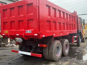 Camion benne lourd Sinotruk Howo 6X4, 371 CV, diesel, transmission manuelle, capacité 31-40T, transport d'engins - Product Image 2