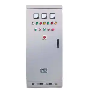 Produsen kustom kabinet kontrol PLC kabinet kontrol Manual untuk mesin kompresor industri