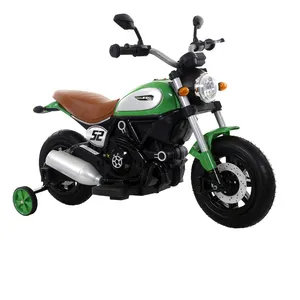 儿童摩托车 6V7ah 电池供电的儿童电动摩托车儿童塑料乘坐汽车玩具婴儿电动摩托车