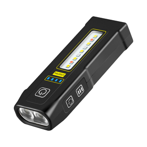 Chất Lượng Tốt Nhôm Bền 1000MAh Pin Hoạt Động Đèn Pin Nam Châm Ngân Hàng Điện Mini <span class=keywords><strong>LED</strong></span> <span class=keywords><strong>Keychain</strong></span> Đèn Pin - Product Image 1