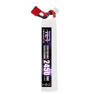 5PCS Toy Guns <strong>2450MAH</strong> 3S 11.1V 30C Mini Tamiya RC LiPo <strong>Battery</strong> AirSoft AirGun Gun <strong>Li</strong>-ion <strong>Polymer</strong> RC Hobby Racing Toy Parts