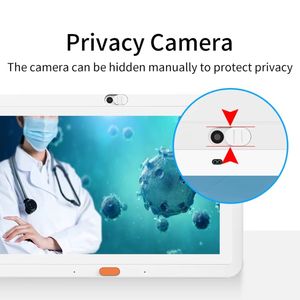 WH1012T 10.1 ''RK3288 Tablette murale basée sur Android pour les entreprises pour les hôpitaux médicaux Médecins Bureaux Service <span class=keywords><strong>de</strong></span> poignée d'appel - Product Image 2