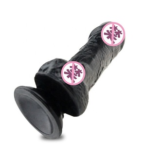 Juguete Sexual para Adultos sin Tirantes, Dildo de Silicona con Fuerte Ventosa en Forma de Caballo Negro para Mujeres, Tamaño Grande - Product Image 3