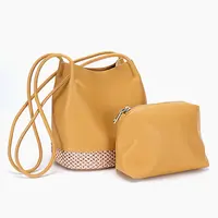 Leather Crossbody Bag Barrel Shaped Casual Messenger Bag Print Wide Strap Pillow For Ladies Girls Shopper Purse