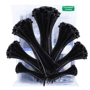 4*300mm 2,5*100mm plástico 6 "Inc <span class=keywords><strong>Correa</strong></span> Cable Zip TieS Kabelbinder Multi Color autoblocante <span class=keywords><strong>Flexi</strong></span> Zip puños Nylon 66 Cable Tie - Product Image 6