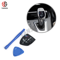 Vente flash : autocollant pour pommeau de levier de vitesses de voiture pour BMW F10 F30 E46 E90 E92, accessoires