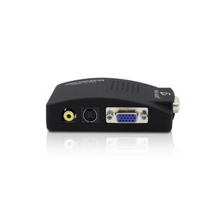Adaptateur convertisseur de signal vidéo S-Video vers VGA avec tous les câbles inclus pour caméscope ancien ou sortie de console de jeu - Product Image 4