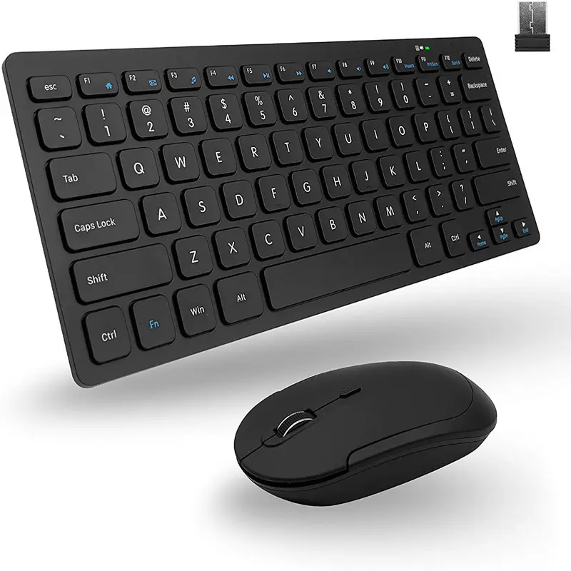 2022 best budget zebronics gofreetech slim wireless keyboard and mouse combo 2.4ghz ultrathin