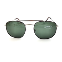 Miroir argenté pour lunettes de soleil unisexes, monture complète gris or, légère, confortable, durable, vision nocturne, protection UV
