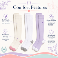 Chaussettes d'équitation en coton personnalisées pour femmes, chaussettes de sport à compression, chaussettes respirantes à séchage rapide pour le printemps, chaussettes d'équitation