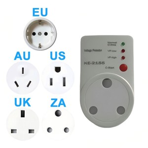 Surge Voltage Protector 20Amp South African <b>Plug</b> Refrigerator Air Conditioner Protection Device - Product Image 3