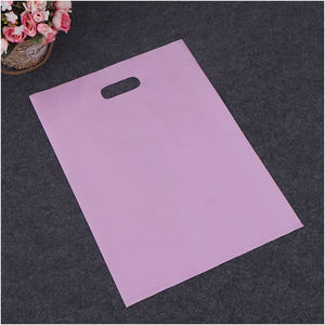 hot sales Customized Design Printed Waterproof <b>Plastic</b> Die Cut <b>Bag</b> Shopping <b>Bags</b> for Luxury Shop - Product Image 2