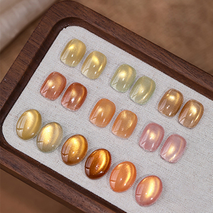 AILANUO Esmalte de Uñas en Gel con Efecto Ojo de Gato, 6 Colores Dorados, Brillo Pulido, Ojo de Gato, ODM/OEM, Marca Privada, Proveedor de Uñas Personalizadas - Product Image 2